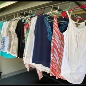 Huge Tommy Bahama blouses lot